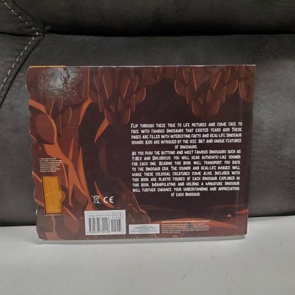 Action Figures - Dinosaurs - Lot of 9 - Book of Dinosaurs - Sounds - Picture 8 of 8